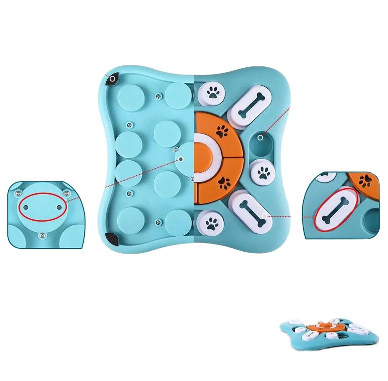Treat-Dispensing Dog Game – Mental Stimulation & Fun!
